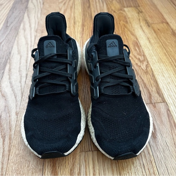 Adidas Ultraboost Black Running Shoes Sneakers Men’s Size 7 - Picture 3 of 11